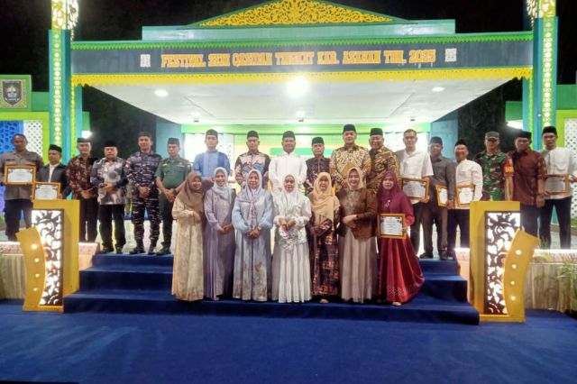 KETUA DPRD ASAHAN MENGHADIRI ACARA PENUTUPAN FESTIVAL SENI QASIDAH TINGKAT KABUPATEN ASAHAN TAHUN 2025